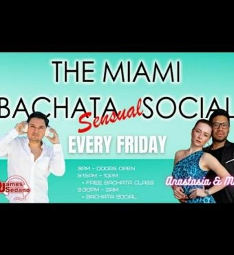 THE MIAMI BACHATA SOCIAL | Miami Carnival | Tickets 