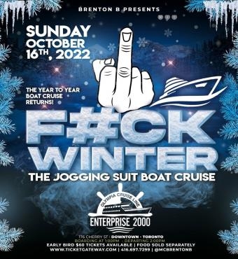 Fuck Winter | The Jogging Suit Boat Cruise 