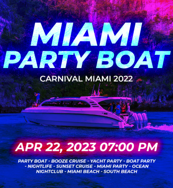 # Miami Party Boat - Party Boat Miami. | Carnival Miami 2022 | Tickets 
