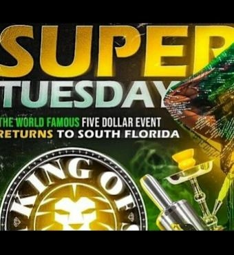 THE FAMOUS $5 TUESDAY THE PARTY ON A TUESDAY INSIDE KING OF DIAMONDS MIAMI | Carnival | Tickets 