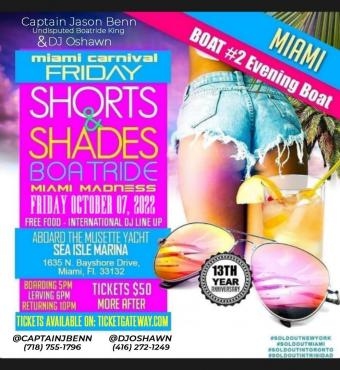 Shorts And Shades Miami Evening Ride 