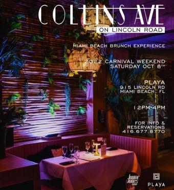 COLLINS AVE ON LINCOLN ROAD - MIAMI BEACH BRUNCH EXPERIENCE 