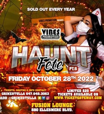 HAUNTE FETE 6.0 SEXIEST HALLOWEEN PARTY IN THE EAST 