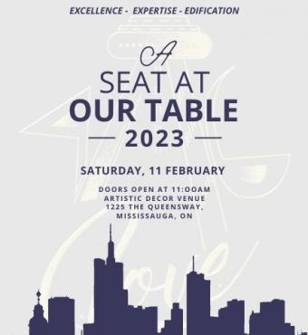 A Seat at OUR Table - Live in Person Conference 