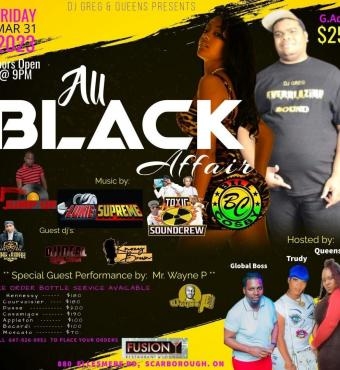 dj greg birthday bash- the all black affair 