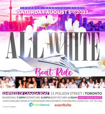 All White Boat Ride 2023 