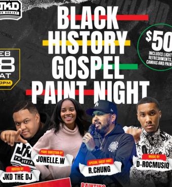 Sunday Gospel Live - BLACK HISTORY GOSPEL PAINT NIGHT 