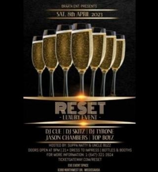 RESET - THE LUXURY PARTY 
