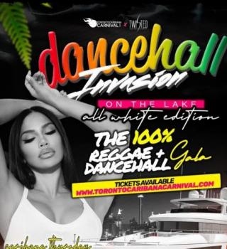 Dancehall Invasion On The Lake | Boat Cruise  | Caribana Thursday | Aug 3rd 2023 