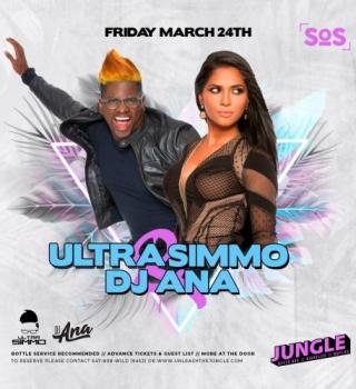 DJ Ana & Ultra Simmo - Jungle Fridays Special Event 