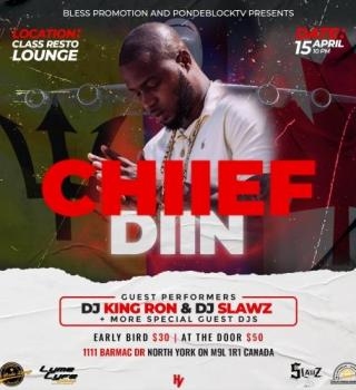 Chiief Diin-Believe In My Self Tour 