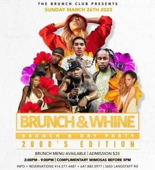 BRUNCH & WHINE 2000's EDITION 