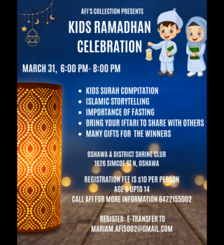 Kid's Ramadhan Celebration 