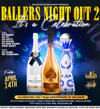 Xplosion Presents: Ballers Night Out 2 