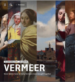 2 Tickets to Vermeer Exhibition in Amsterdam on Thursday, March 30, 2023 