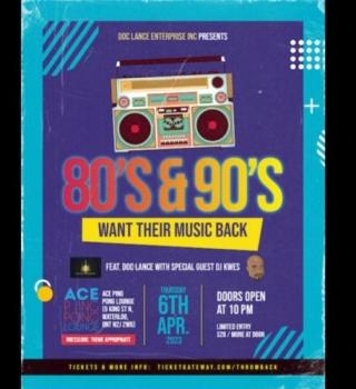 80's & 90's WANT THEIR MUSIC BACK 