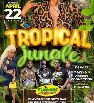 Tropical Jungle Mrs.Spice Birthday Bash 