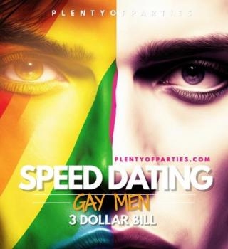 Queer Speed Dating in Williamsburg @ 3 Dollar Bill (Gay Men Over 21) 