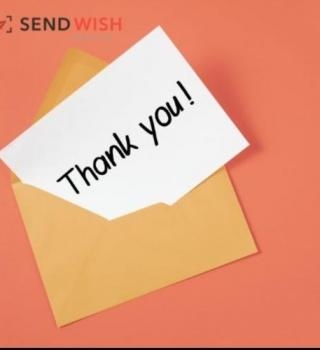Virtual Thank you cards 