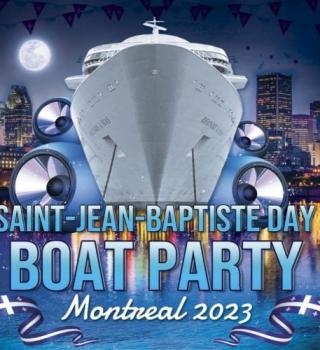Saint-Jean-Baptiste Day Boat Party Montreal 2023 