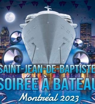 Saint-Jean-de-Baptiste Soirée à Bateau Montréal 2023 