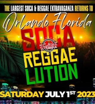 Soca Reggaelution Orlando 2023 