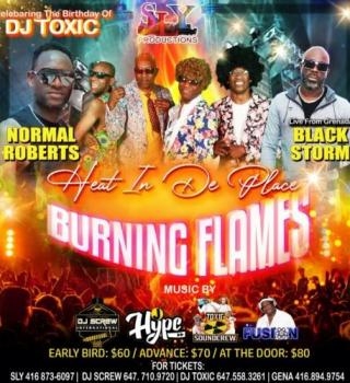 Heat In De Place - Burning Flames 