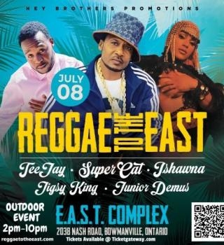 REGGAE TO THE EAST