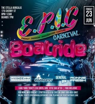 EPIC Carnival Boatride 