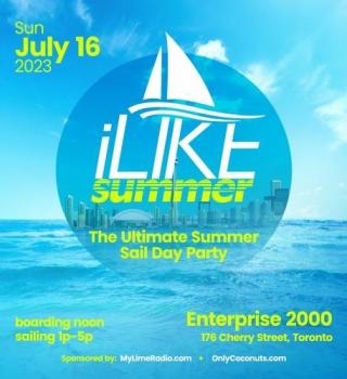Ilike Summer | The Ultimate Summer Sail Day Party 