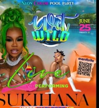 sukihana wet and wild pool party 