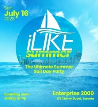 Ilike Summer - The Ultimate Summer Sail Day Party 