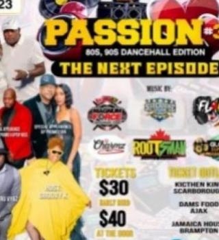Passion - 80s 90s DanceHall Edition 