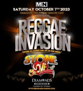 REGGAE INVASION Featuring STONE LOVE 