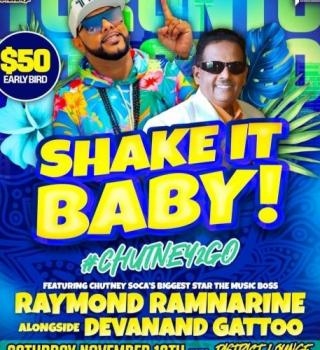 Shake It Baby! Chutney2go Saturday 