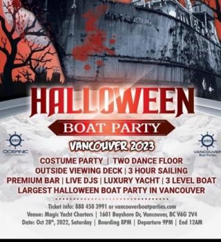 Halloween Boat Party Vancouver 2023 | Two Dance Floor 