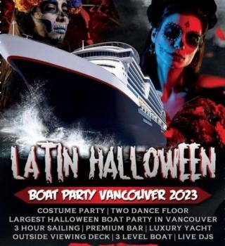 Latin Halloween Boat Party Vancouver 2023 