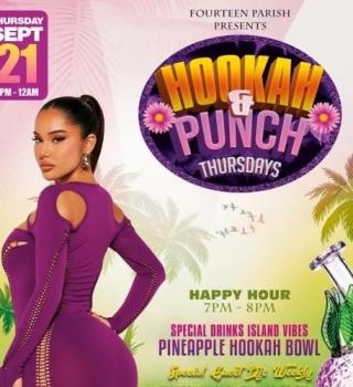 HOOKAH & PUNCH THURSDAYS NYC 