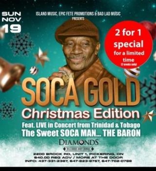 Soca Gold Christmas Edition 