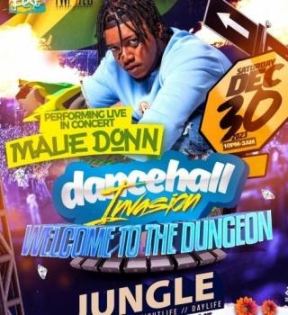 Dancehall Invasion - Welcome to the Dungeon Ft Malie Donn