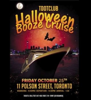 Tdotclub Halloween Friday Booze Cruise 2024 