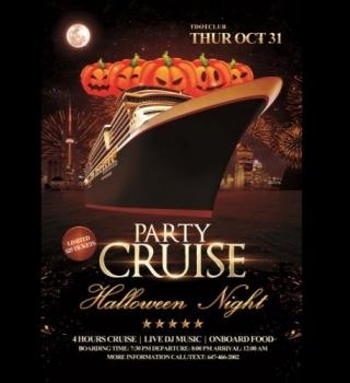 Tdotclub Halloween Night Booze Cruise 2024 