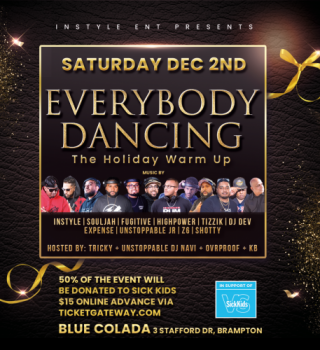 EVERYBODY DANCING - THE HOLIDAY WARM UP 