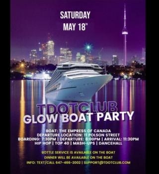 Tdotclub Glow Boat Party 2024 