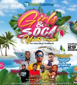Girls & Soca yacht cruise 