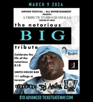Notorious B.I.G. Tribute aka BIGGIE SMALLS 