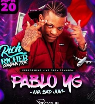 Rich & Richer Ft Pablo Yg | April 20th | Rouge NightClub 