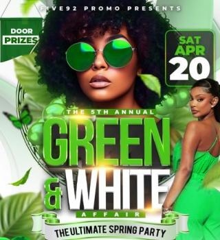 Green & White Affair | The Ultimate Spring Party 