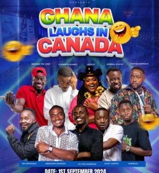 GHANA LAUGHS IN CANADA 