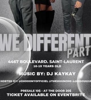 WE DIFFERENT PARTY 
